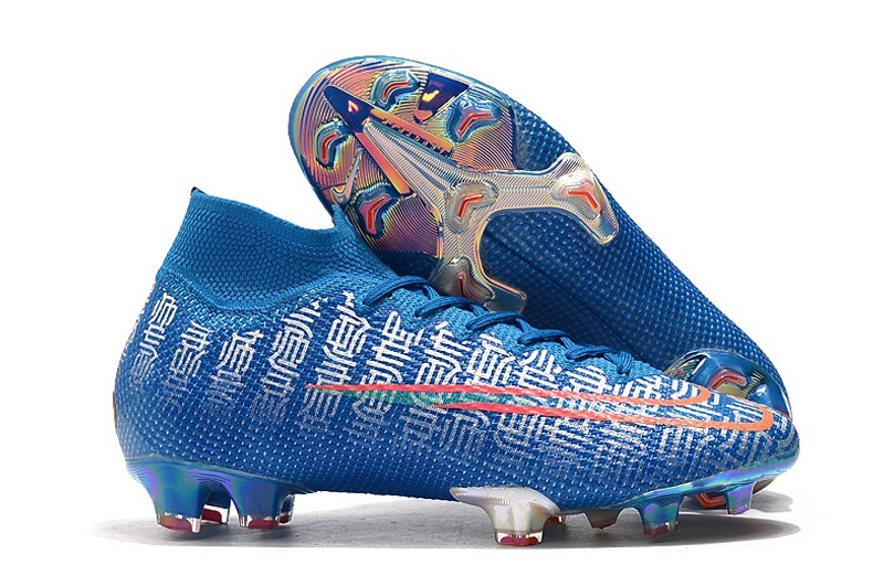 blue cr7 cleats