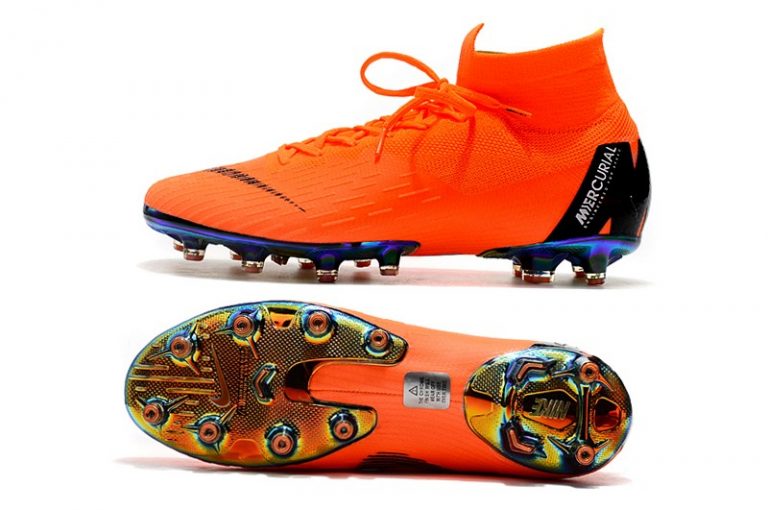 Football Nike Mercurial Superfly VI 6 Elite AG - Total Orange/Black