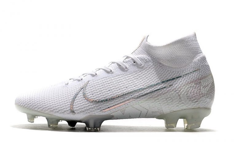 white nike football cleats