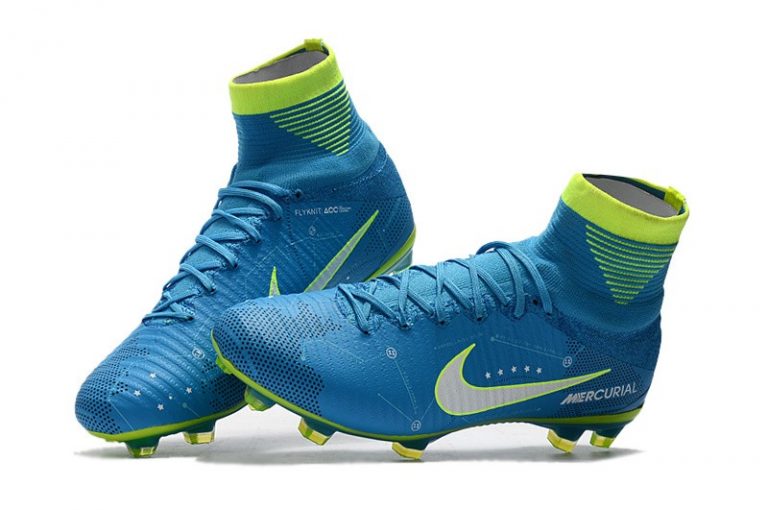 Nike Mercurial SuperFly V 5 FG Neymar/NJR - White /Blue / Volt