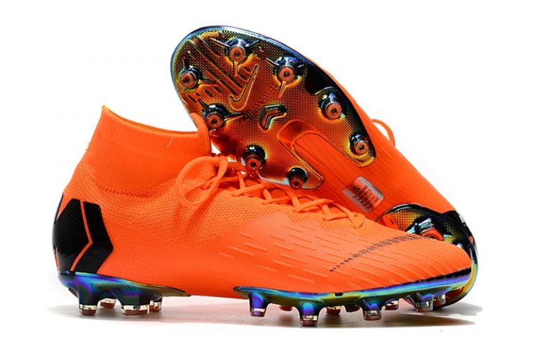 Football Nike Mercurial Superfly VI 6 Elite AG - Total Orange/Black