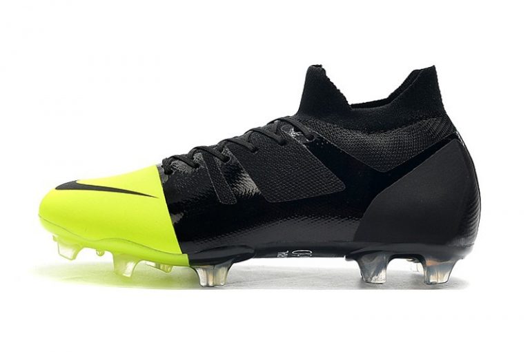 nike mercurial gs 360 fg cleat black volt