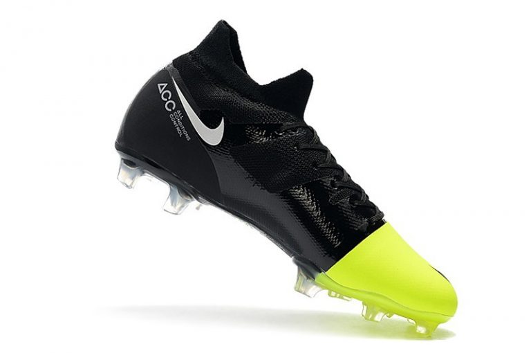 nike mercurial gs 360 fg cleat black volt