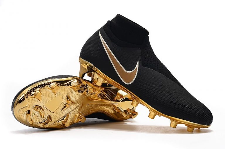 Nike Phantom VSN Elite DF FG - Core Black/Goldbuy