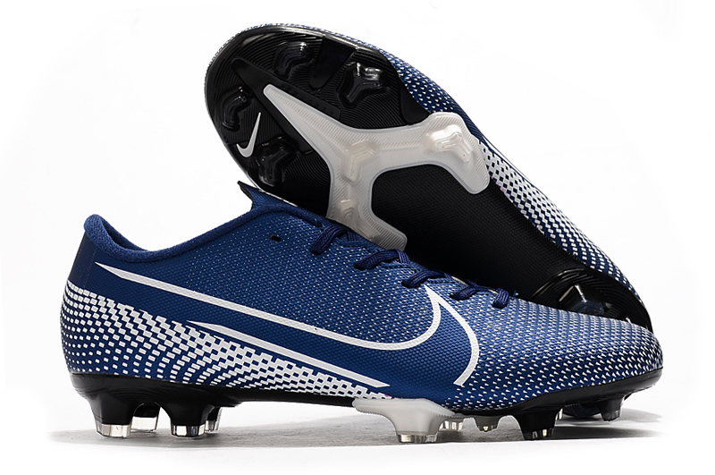 blue and white mercurials