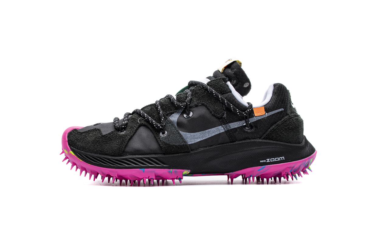 OFF-WHITE x Wmns Air Zoom Terra Kiger 5'Black Purple Affordable
