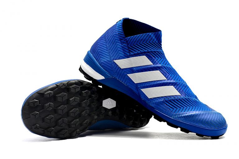 adidas Nemeziz Tango 18+ TF-Blue White Sale