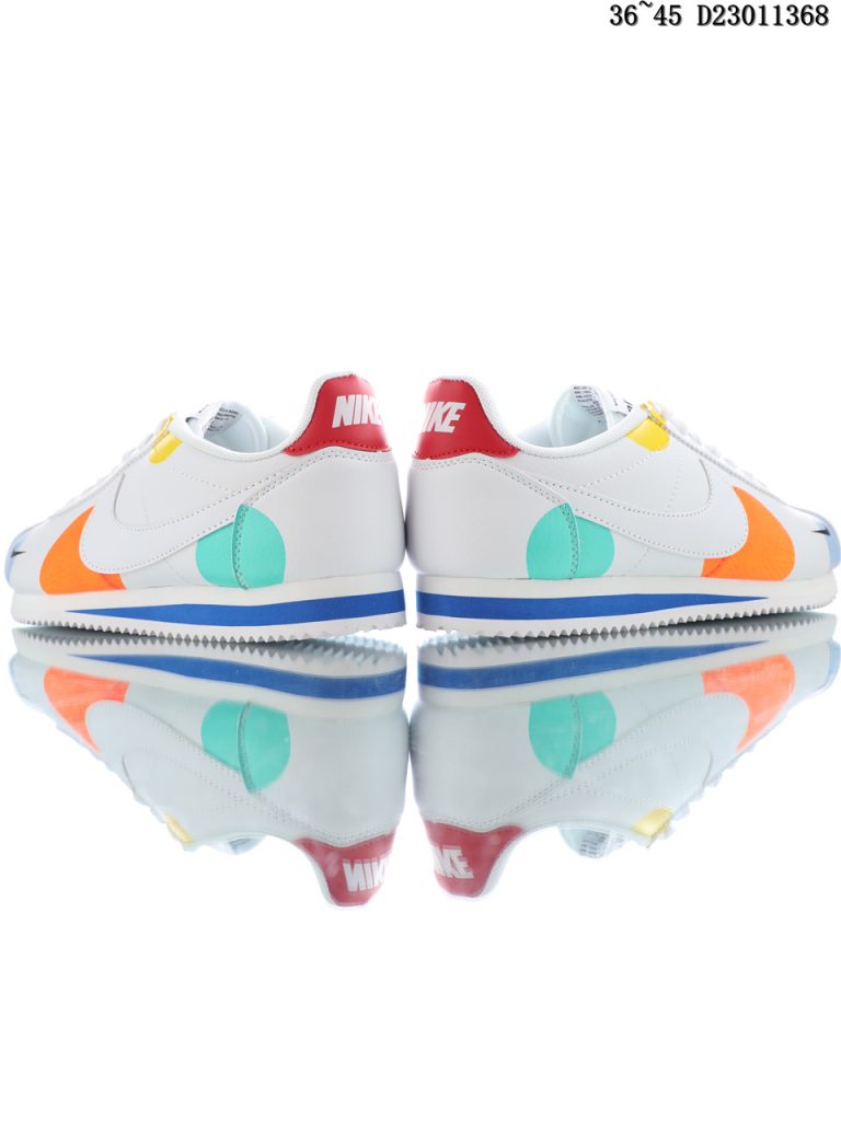 nike cortez blue orange