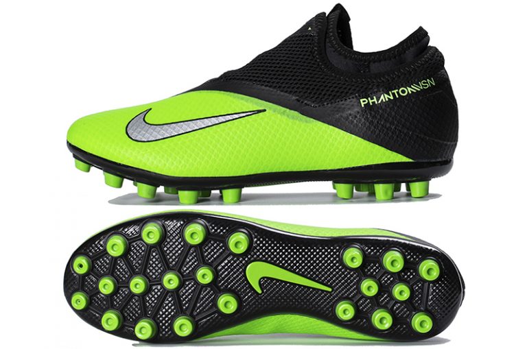 Nike Dark Shadow 2 mid-range high-top AG green and black football boots