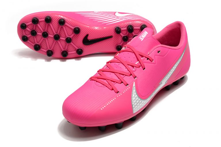 Nike Dream Speed Mercurial Vapor Academy AG pink and gold football ...