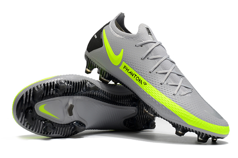 New Nike Phantom GT Elite FG grey and yellow football boots Sales