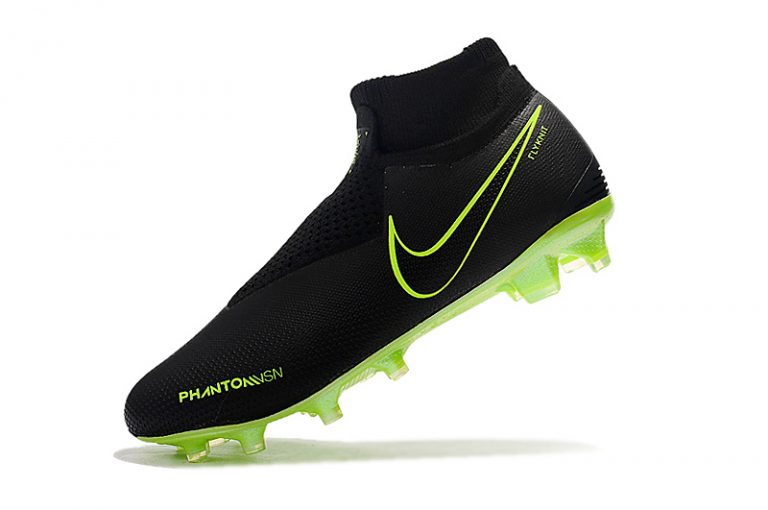 nike phantom vision black and green