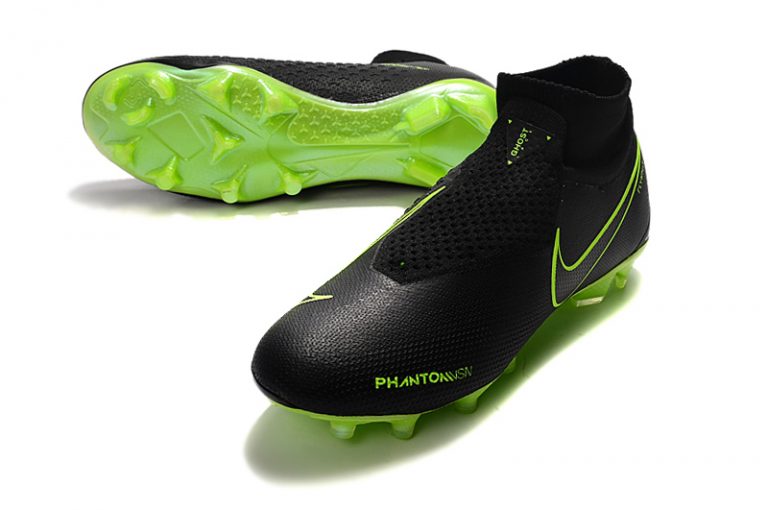 Nike Phantom Vision Elite DF FG black green for sale