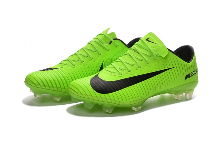 Nike Mercurial Vapor XI FG Green and Black Football Boots Shop