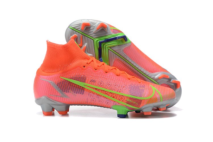 Nike Superfly 8 Elite FG red and green football boots Shop