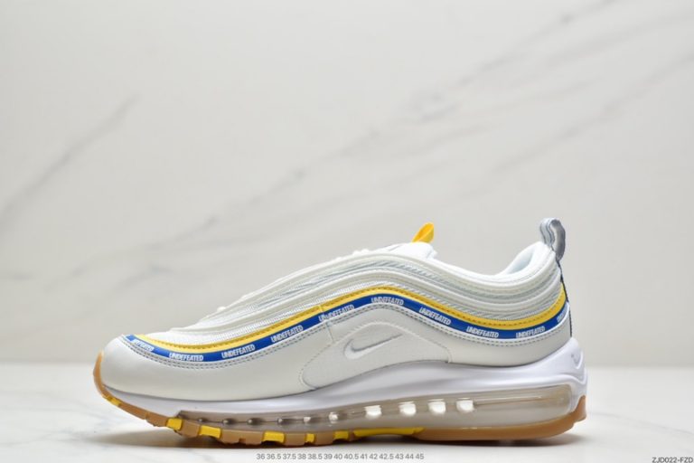 UNDEFEATED x Nike Air Max 97 Sail / Aero Blue / Midwest Gold / White ...