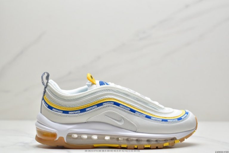 UNDEFEATED x Nike Air Max 97 Sail / Aero Blue / Midwest Gold / White ...