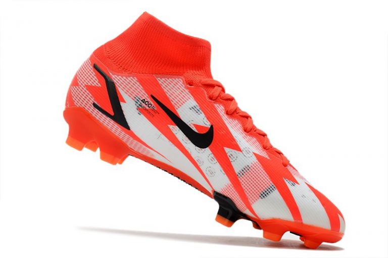 red nike boots