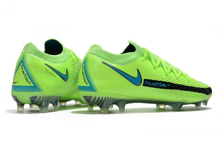 nike phantom black and green