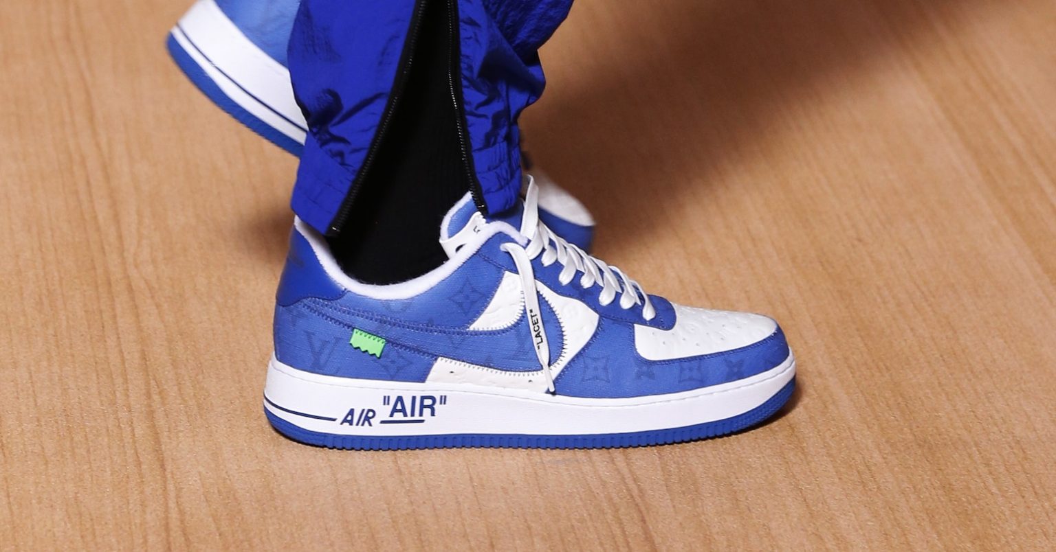 Virgil Abloh remixes Air Force 1 sneakers for Nike x Louis Vuitton