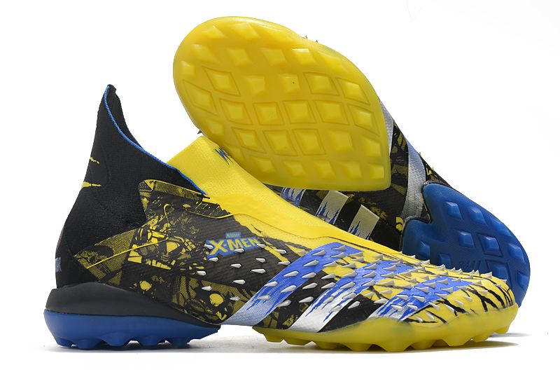 Adidas PREDATOR FREAK + TF rivet yellow and black football boots