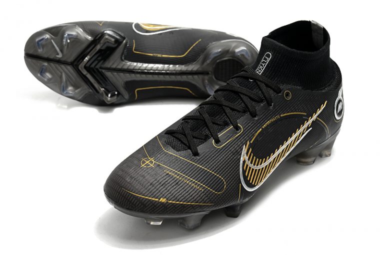 2022 Nike Mercurial Superfly 8 Elite FG Black Football Boots