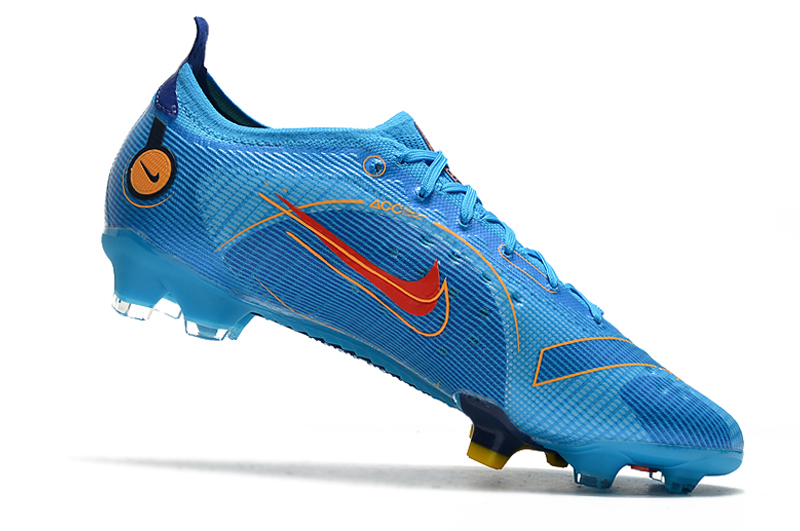 New Nike Mercurial Vapor XIV Elite FG Low Top Blue Football Boots