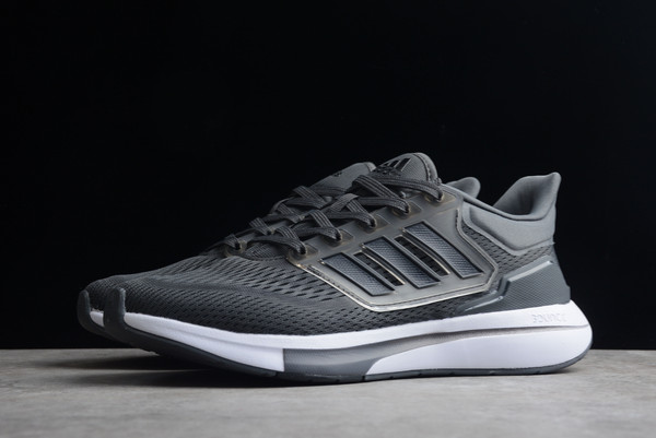 2022 adidas EQ21 RUN Dark Grey Black Running Shoes Sneakers - H00541