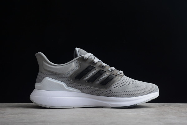 2022 Adidas EQ21 RUN Metal Grey Running Shoes Sneakers-H68075