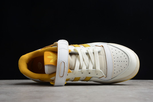 2022 adidas originals Forum 84 Low OG Hazy Yellow Sneakers GX4537