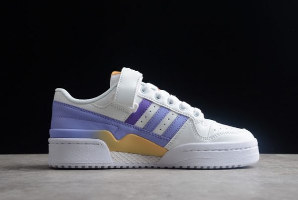 New Arrival adidas Forum 84 Low Cloud White Light Purple-Magic Lilac ...