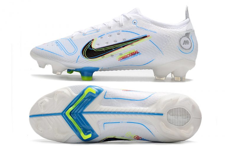 Nike Mercurial Vapor Xiv Elite Fg White Blue Football Boots