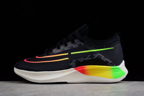 2022 New Hot Sale Nike Zoom Fly 4 Black Multi Mens Sneakers -DQ4993-010
