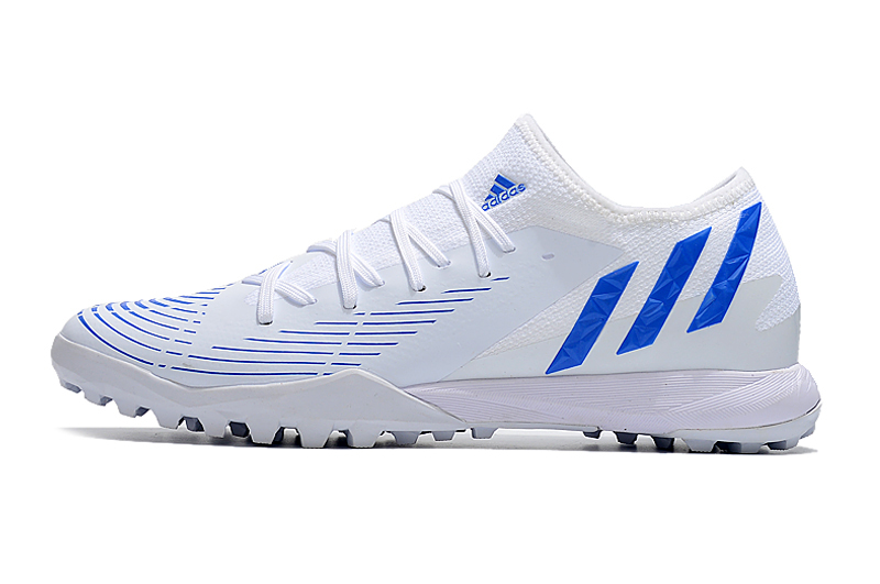 adidas Predator Edge.3 Low TF White Blue Football Boots for Men and Women