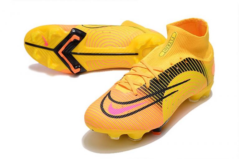 Nike Assassin Gen 14 High Top FG Yellow Football Boots