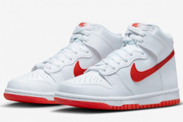 Nike Dunk High “Picante Red” Skateboard Shoes -DV0828-100